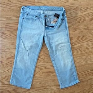 7 Seven for All Mankind Crop “Pocket” W29 Jeans